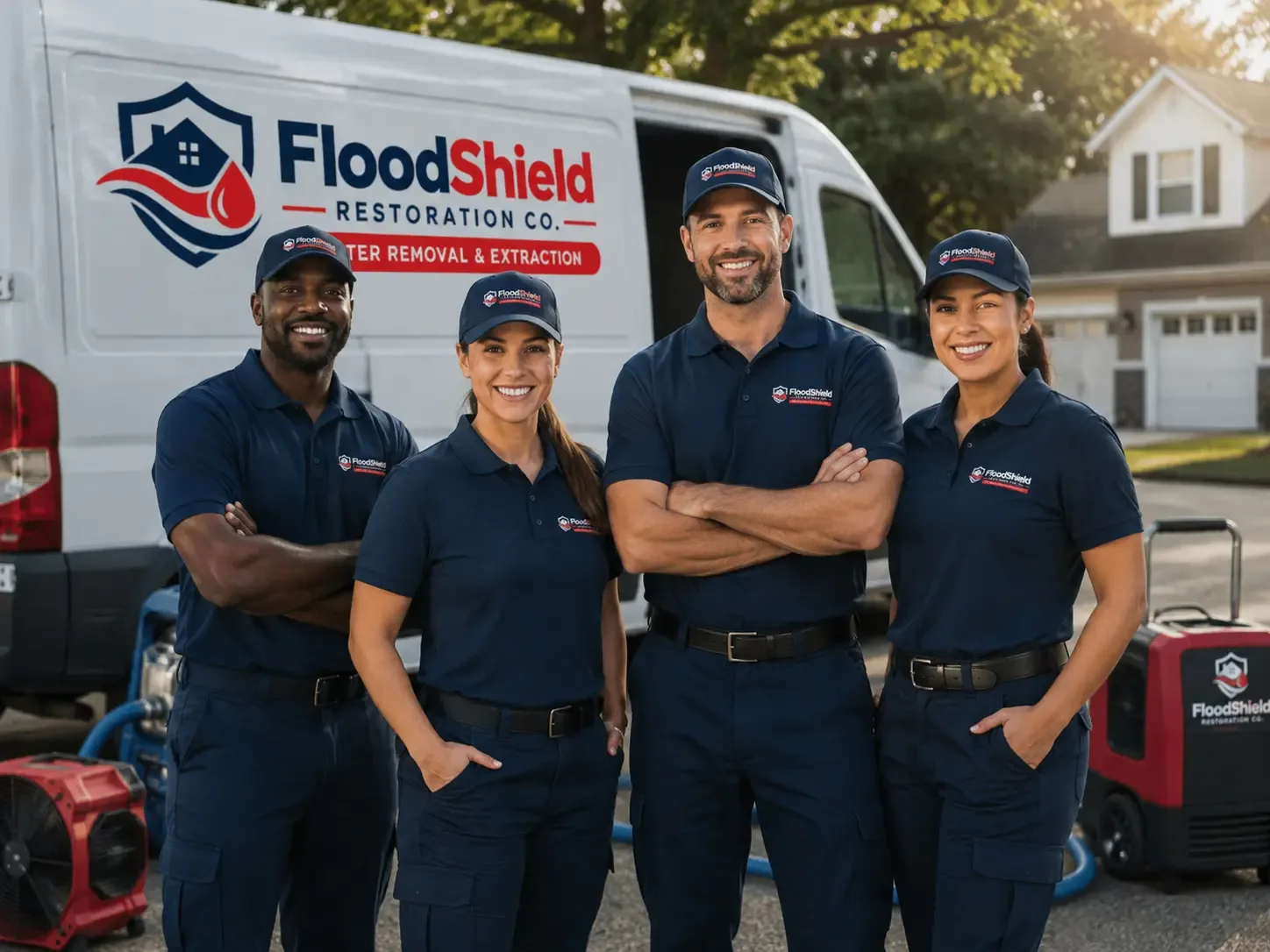 Flood Damage Restoration company in Arlington, IN
